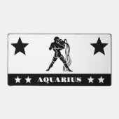 Aquarius-teken Bureaumat (Voorkant)