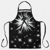 Aquarius-teken Schort (Voorkant)