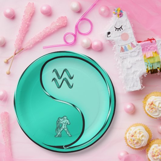 Aquarius the Water Bearer Papieren Bordje (Feest)