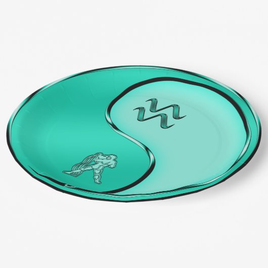 Aquarius the Water Bearer Papieren Bordje (Gekanteld)