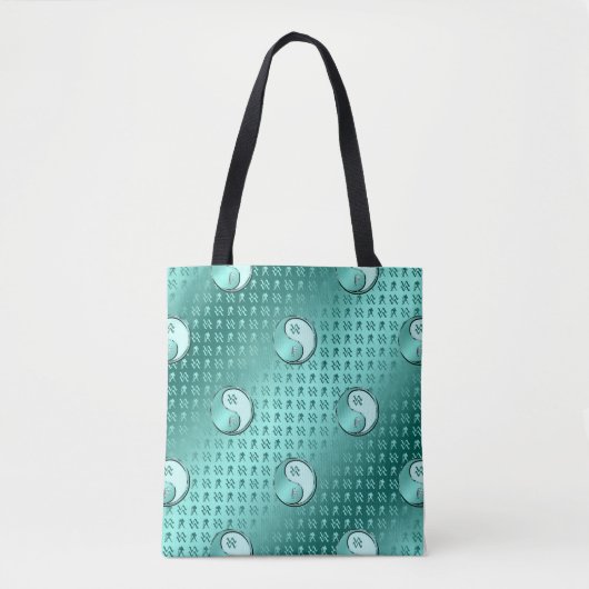 Aquarius the Water Bearer Tote Bag (Voorkant)