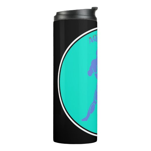 Aquarius Thermal Tumbler Thermosbeker (Gedraaid links)