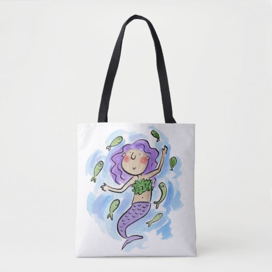 Aquarius Tote Bag (Voorkant)