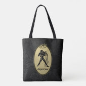 Aquarius Tote Bag (Achterkant)