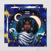 Aquarius Traits and Dates  | Water Bearer (Voorkant / Achterkant)