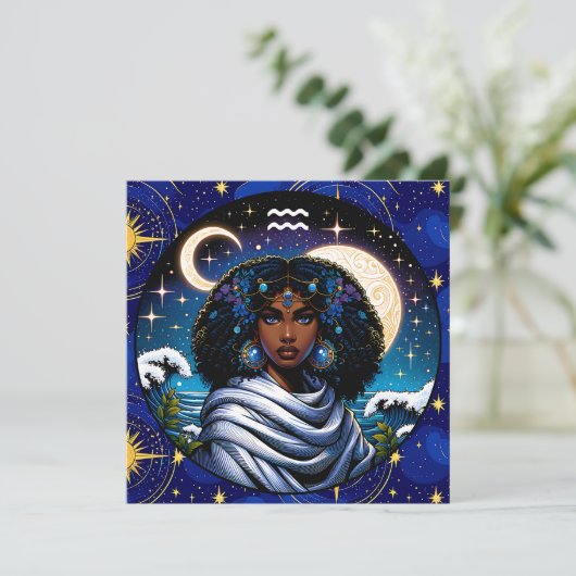 Aquarius Traits and Dates  | Water Bearer (Staand voorkant)