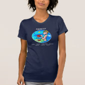  aquarius traits Cute Cartoon Zodiac T-shirt (Voorkant)