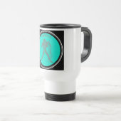 Aquarius Travel Mug Reisbeker (Voorkant rechts)