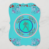 Aquarius Uitnodiging (Voorkant / Achterkant)