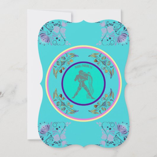 Aquarius Uitnodiging (Voorkant)
