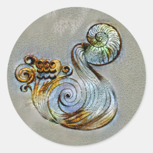 Aquarius Venice Ronde Sticker