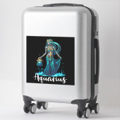 Aquarius Vinyl Sticker (Koffer)