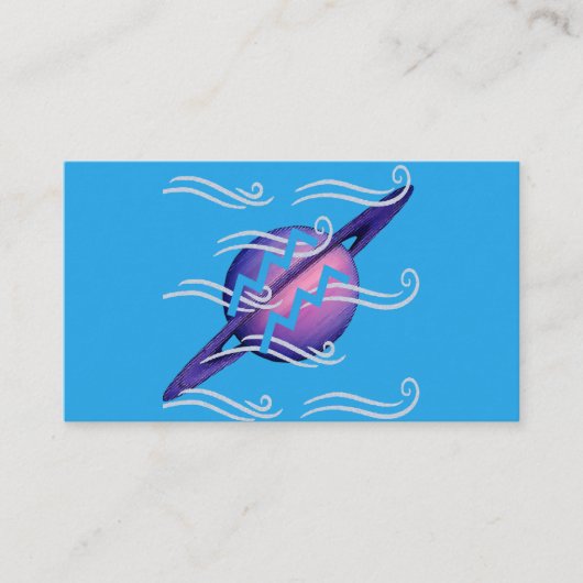 Aquarius Visitekaartje (Voorkant)