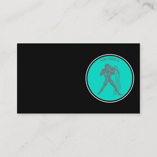 Aquarius Visitekaartje (Achterkant)