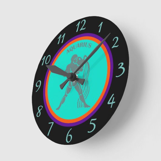 Aquarius Wall klok (Hoek)
