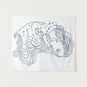 Aquarius Wandkleed (Voorkant (horizontaal))