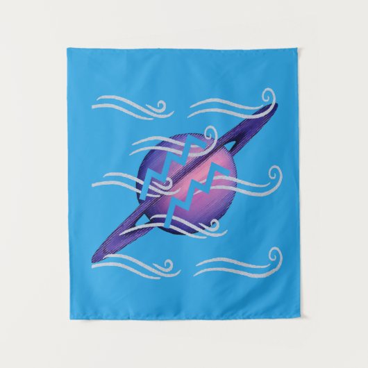 Aquarius Wandkleed (Voorkant)