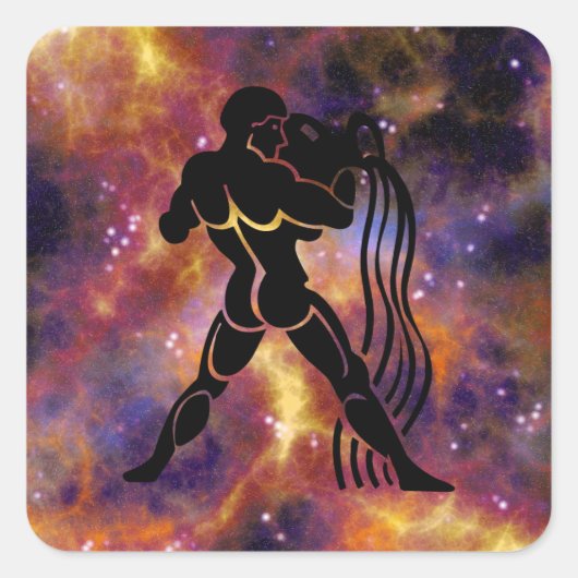 aquarius water carrier stickers (Voorkant)