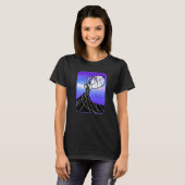 Aquarius Water Jug Star Sign Horoscope Astrologie T-shirt (Voorkant volledig)