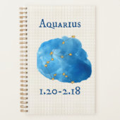 Aquarius-waterverf Planner (Voorkant)