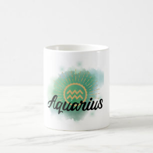 Aquarius Waterverf Splash Koffiemok