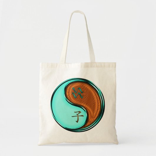 Aquarius & Wood Rat Tote Bag (Voorkant)