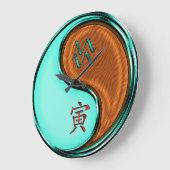 Aquarius & Wood Tiger Grote Klok (Hoek)