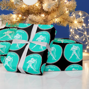 Aquarius Wrapping Paper Cadeaupapier