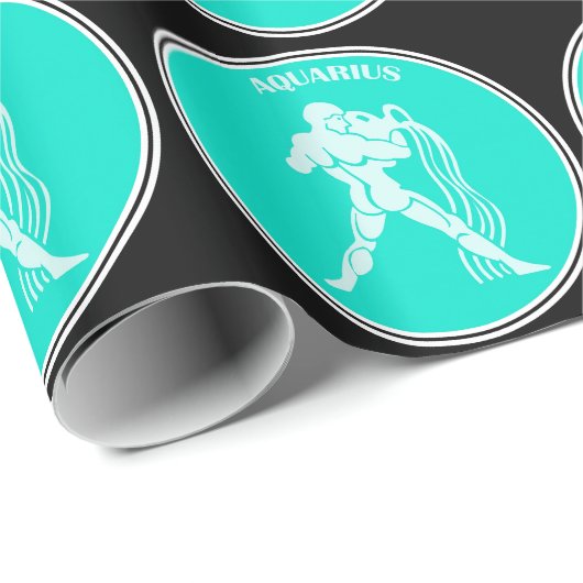 Aquarius Wrapping Paper Cadeaupapier (Rol Hoek)