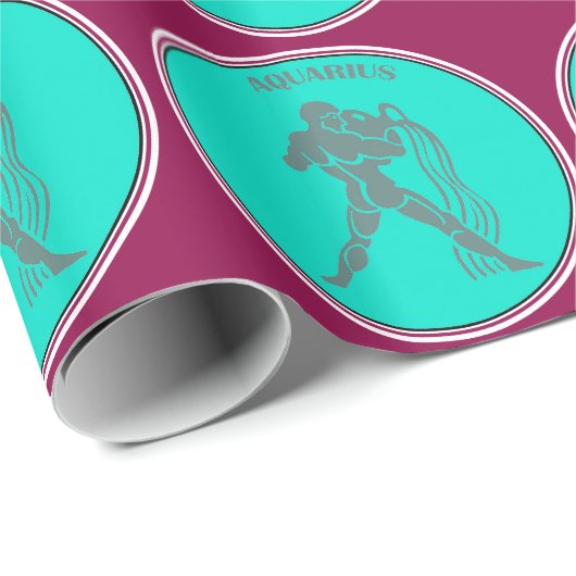 Aquarius Wrapping Paper Cadeaupapier (Rol Hoek)