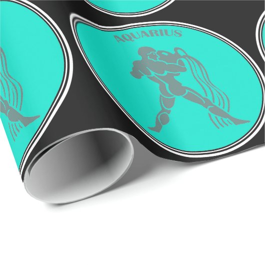 Aquarius Wrapping Paper Cadeaupapier (Rol Hoek)