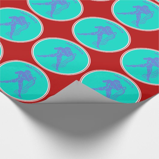 Aquarius Wrapping Paper Cadeaupapier (Hoek)