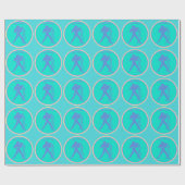 Aquarius Wrapping Paper Cadeaupapier (Vlak)