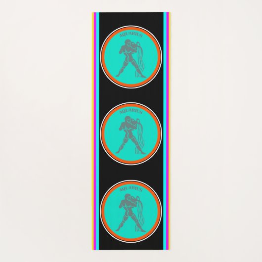Aquarius Yoga Mat (Achterkant)