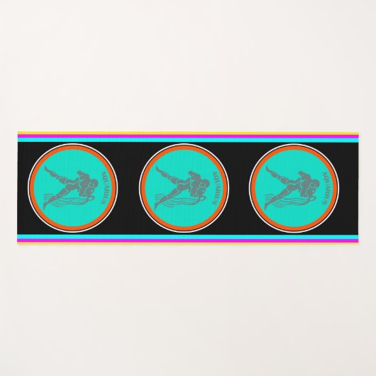 Aquarius Yoga Mat (Voorkant (horizontaal))