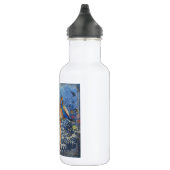 Aquarius Zeemeermin Gotische Blauwe Kunst Waterfles (Rechts)