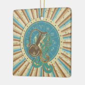  Aquarius Zodiac Art Keramisch Ornament (Links)