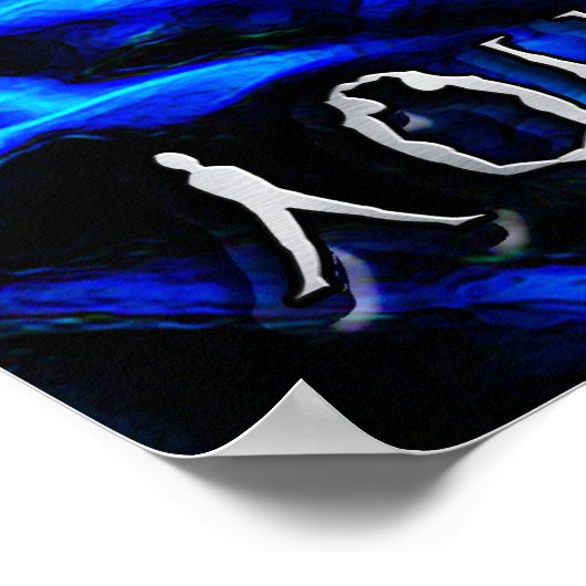 Aquarius Zodiac Art Poster (Hoek)