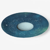 Aquarius Zodiac Astrological Sign - Planet Uranus Papieren Bordje (Gekanteld)