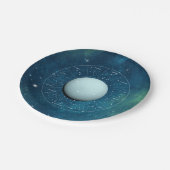Aquarius Zodiac Astrological Sign - Planet Uranus Papieren Bordje (Gekanteld)