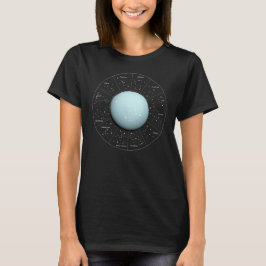 Aquarius Zodiac Astrological Sign - Planet Uranus T-shirt
