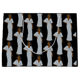 Aquarius Zodiac Astrology Elegant Black Groot Cadeauzakje