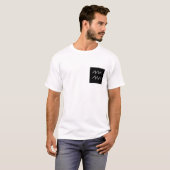 Aquarius. Zodiac Astrology Sign. T-shirt (Voorkant volledig)