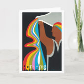 Aquarius Zodiac Birthday Kaart (Voorkant)