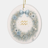 Aquarius Zodiac Christmas Ornament – Celestial Win (Links)