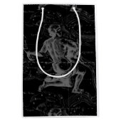 Aquarius Zodiac Constellation Engraving Hevelius Medium Cadeauzakje (Voorkant)