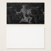 Aquarius Zodiac Constellation Hevelius 1690 Visitekaartjes (Voorkant /achterkant)