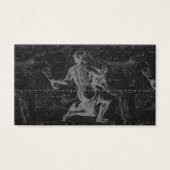Aquarius Zodiac Constellation Hevelius 1690 Visitekaartjes (Voorkant)