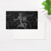 Aquarius Zodiac Constellation Hevelius 1690 Visitekaartjes (Bureau)