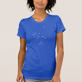 Aquarius Zodiac Constellation Stars T-shirt